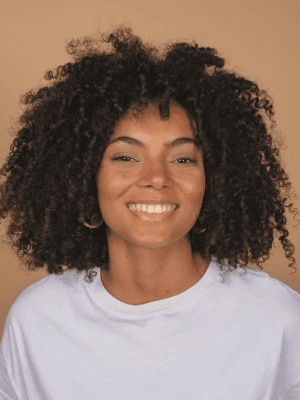 Teen with healthy, clear skin