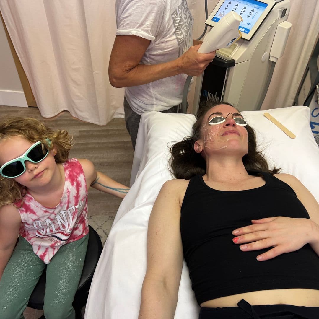 Picosecond laser treatment at Next OV Skin family-friendly clinic in Edmonds WA